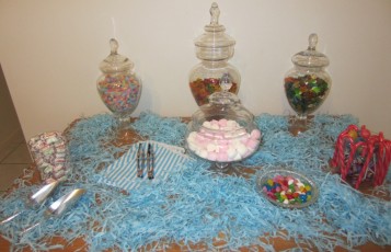 Lolly Table - What a great idea for a Naming Day!